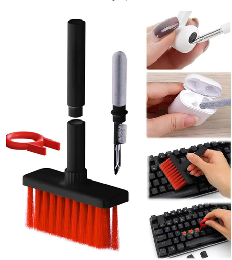 مجموعة تنضيف لوحة المفاتيح وسماعات