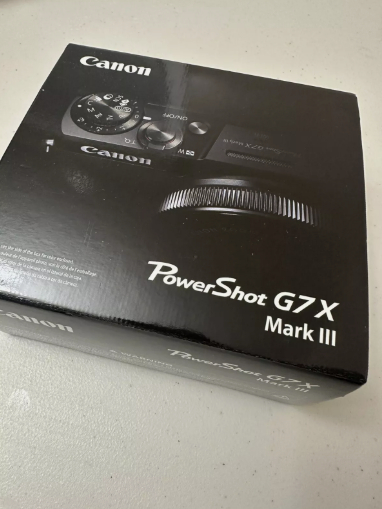 Canon PowerShot G7 X Mark III Camera (Black) - New w/ Extras Included!
