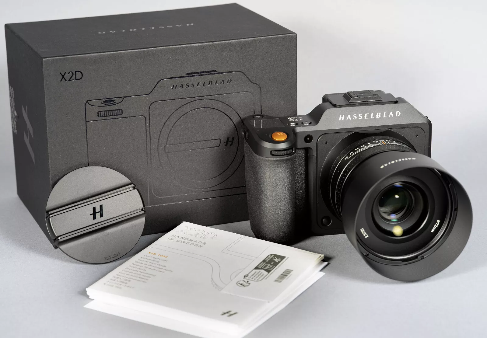 Hasselblad X2D 100C Medium Format Mirrorless Camera with XCD 55V 2.5