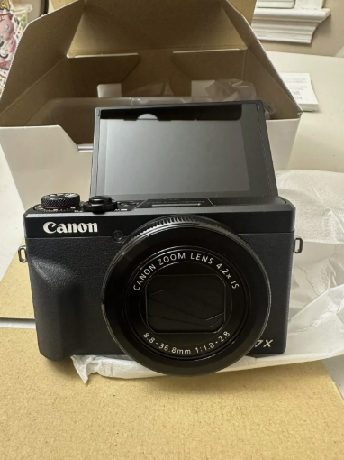 Canon PowerShot G7 X Mark III Camera (Black) - New w/ Extras Included!