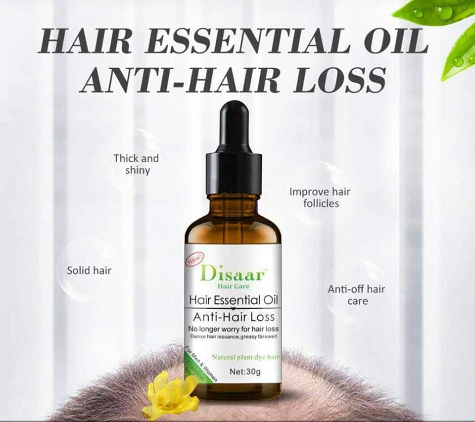 زيت الشعر الأساسي من Disaar – لعلاج تساقط الشعر واستعادة الكثافة الطبيعية (30 جم)