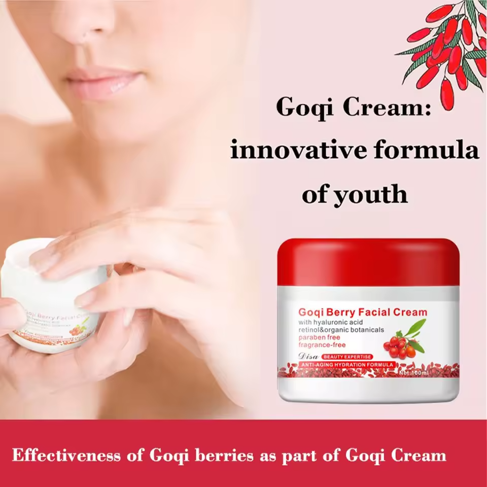 Gogi Berry Facial Cream | كريم جوجي بيري للوجه بحمض الهيالورونيك والريتينول