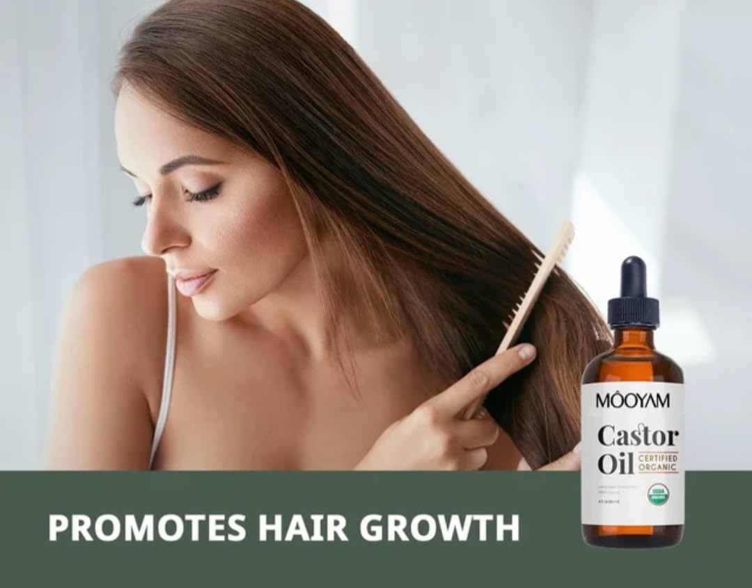 زيت الخروع العضوي من مويام – معتمد و100٪ طبيعي