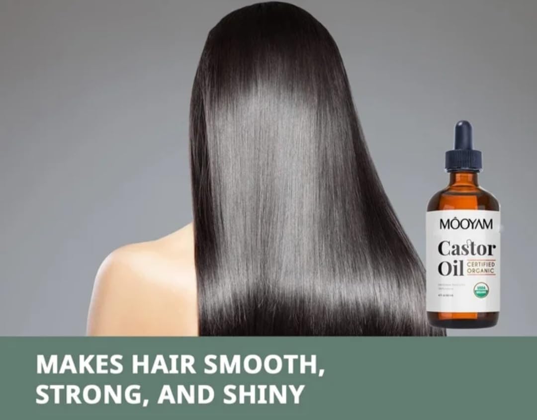 زيت الخروع العضوي من مويام – معتمد و100٪ طبيعي