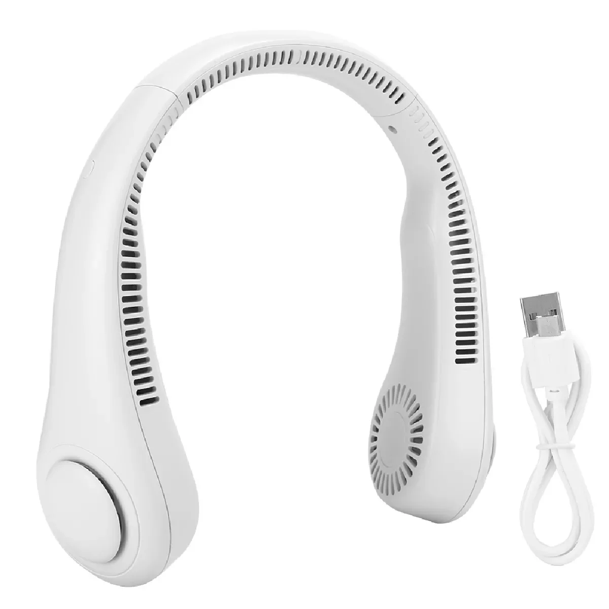 مروحة الرقبة القابلة للطي مبتكرة مصممة لتوفير الراحة والتبريد الشخصي، خاصة في الأيام الحارة أو في الأماكن المغلقة ذات التهوية الضعيفة