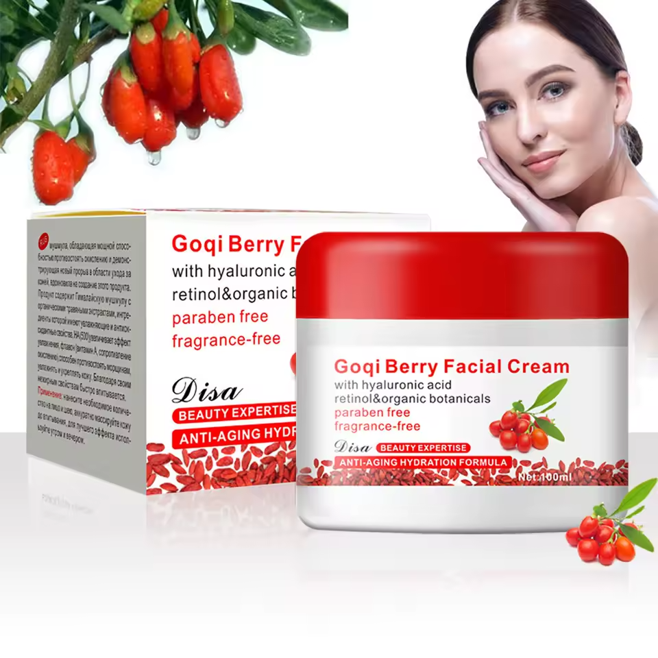 Gogi Berry Facial Cream | كريم جوجي بيري للوجه بحمض الهيالورونيك والريتينول