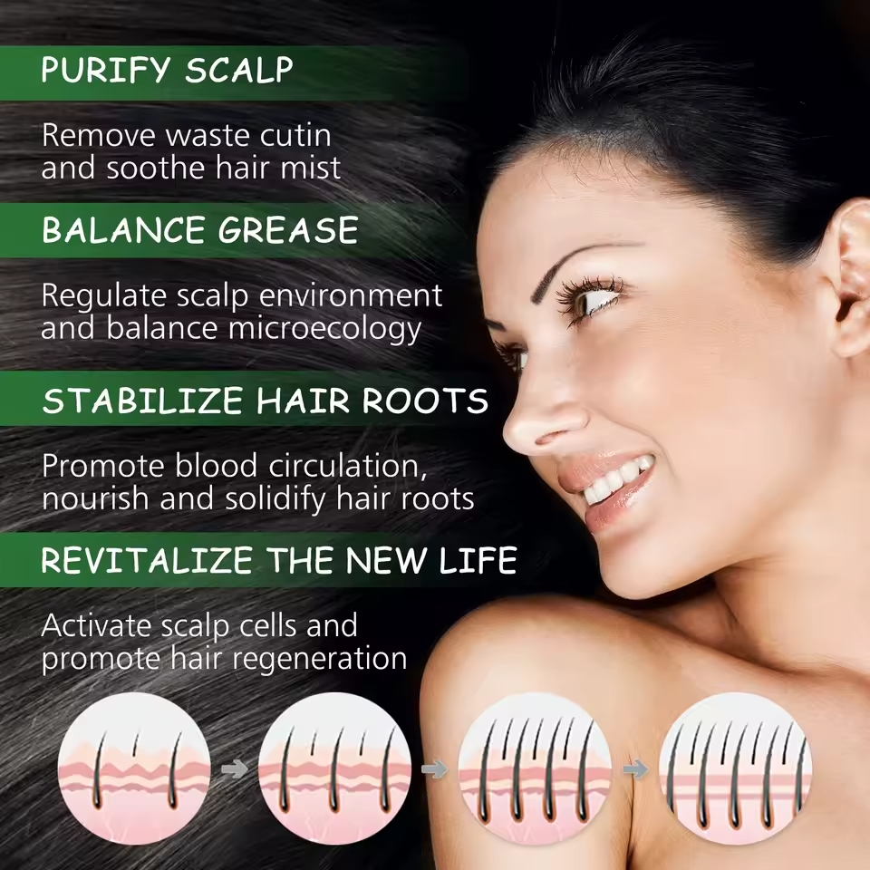 شامبو إكليل الجبل لتقوية الشعر وفروة الرأس