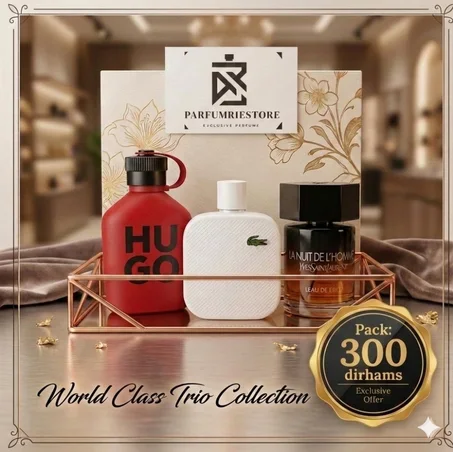 PACK 3 Lacoste blanc+La Nuit De L'homme Edp+Hugo Boss Edp