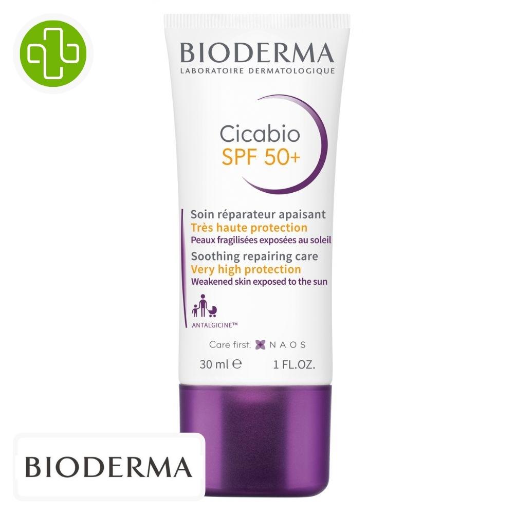 Bioderma Cicabio Spf50+ Soin Réparateur Apaisant – 30ml