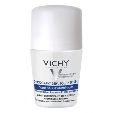 VICHY DÉODORANT SANS SELS D’ALUMINIUM 24H – PEAUX RÉACTIVES