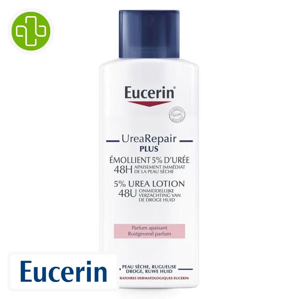 Eucerin UreaRepair Émollient 5% d’Urée 48h Parfum Apaisant – 250ml