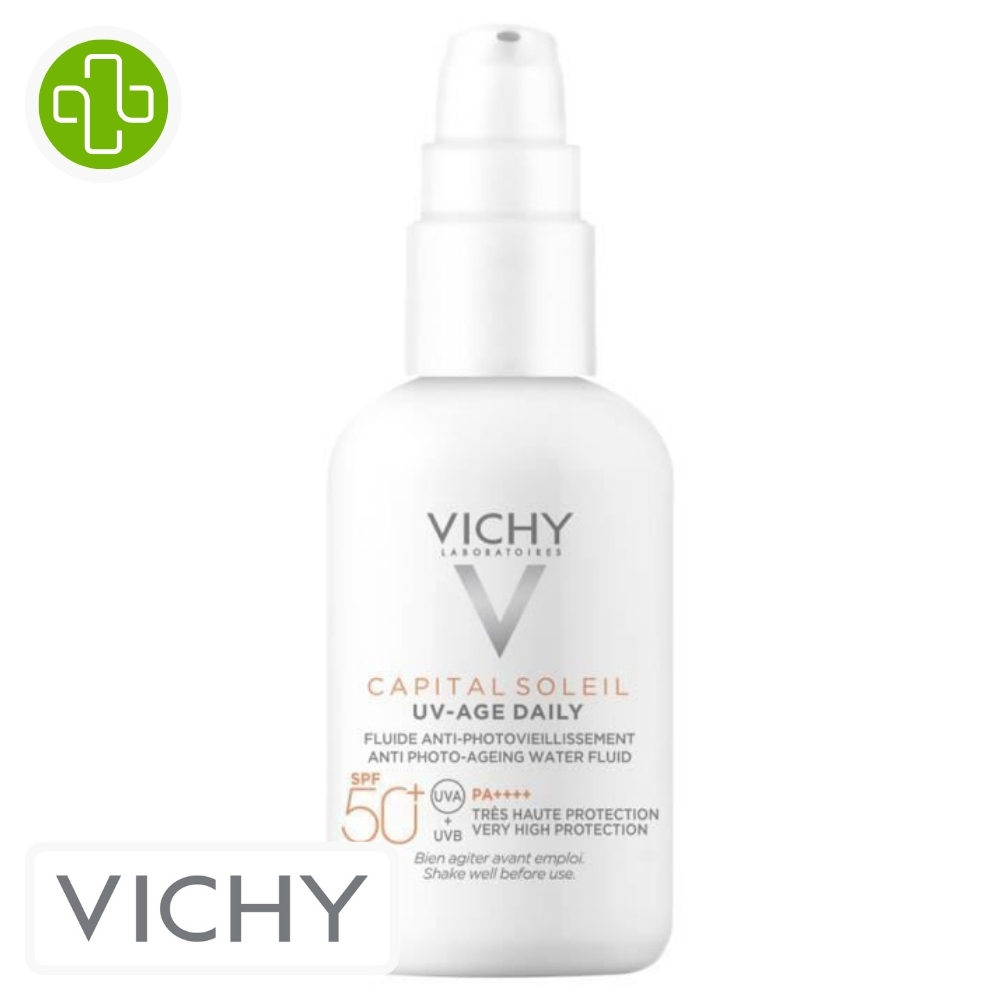 Vichy Capital Soleil UV-Age Daily Fluide Anti-Photovieillissement Spf50+ – 40ml