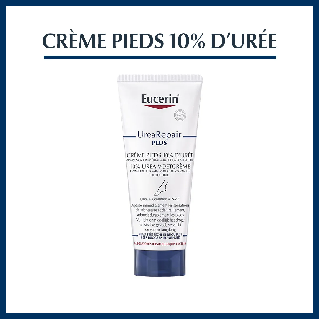 EUCERIN UreaRepair CRÈME PIEDS 10% D’URÉE