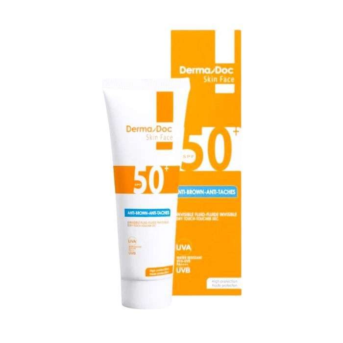 Découvrez DermaDoc Skin Face Anti-Taches Spf50+