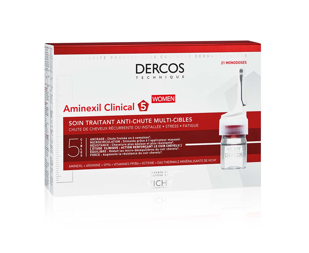 DERCOS AMINEXIL CLINICAL 5 - FEMMES