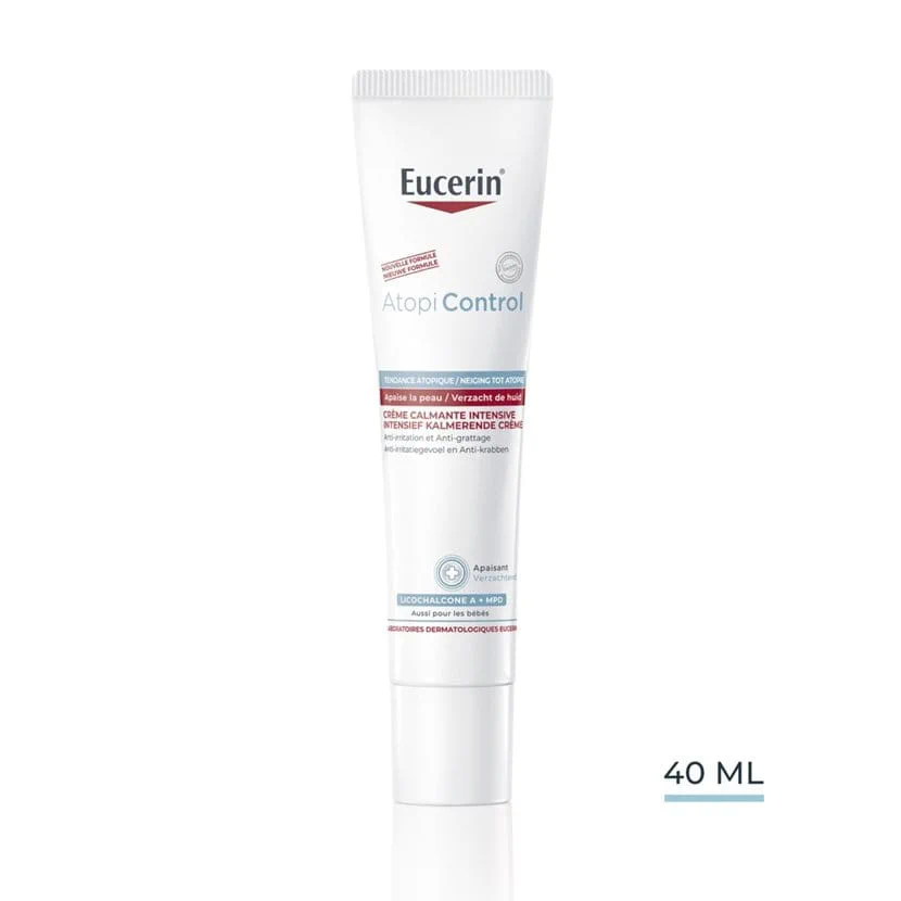 EUCERIN Atopicontrol - Crème calmante intensive pour peaux très sèches même sensibles - 40ml