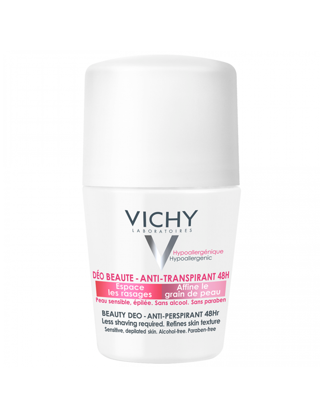 VICHY DEODORANT ANTI-TRANSPIRANT 48H ECLAIRCISSANT PEAU SENSIBLE EPILEE ROLL-ON 50ML