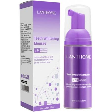 رغوة تبييض الاسنان