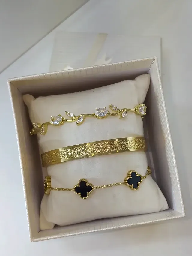 bracelets en acier inoxydable ✨