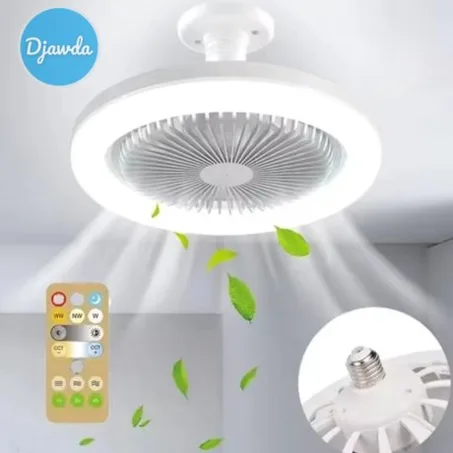 مروحة سقف ذكية بإضاءة قابلة للتعديل(3391)