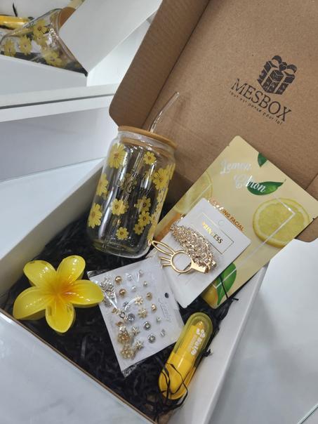 🌼 Boxe Jaune – Fraîcheur & Bonne Humeur 🍋 (6 articles)