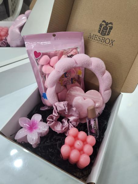 🌸 Boxe Rose – 100% Girly & Douceur 💖 (7 articles)