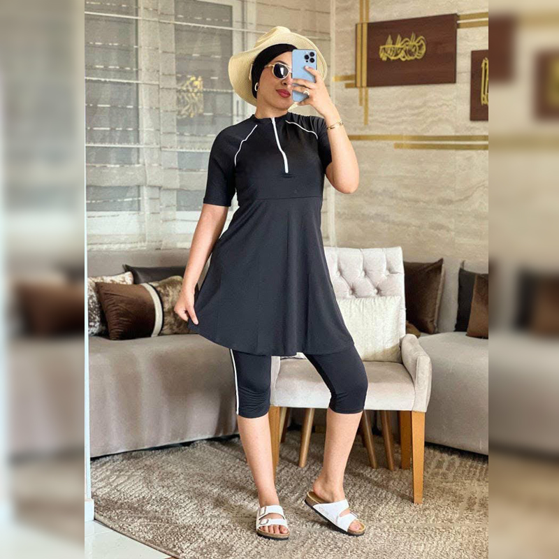 Burkini demi manche