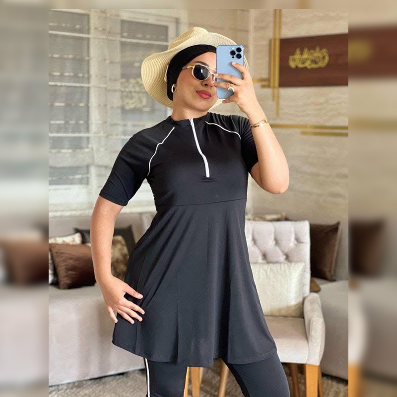 Burkini demi manche