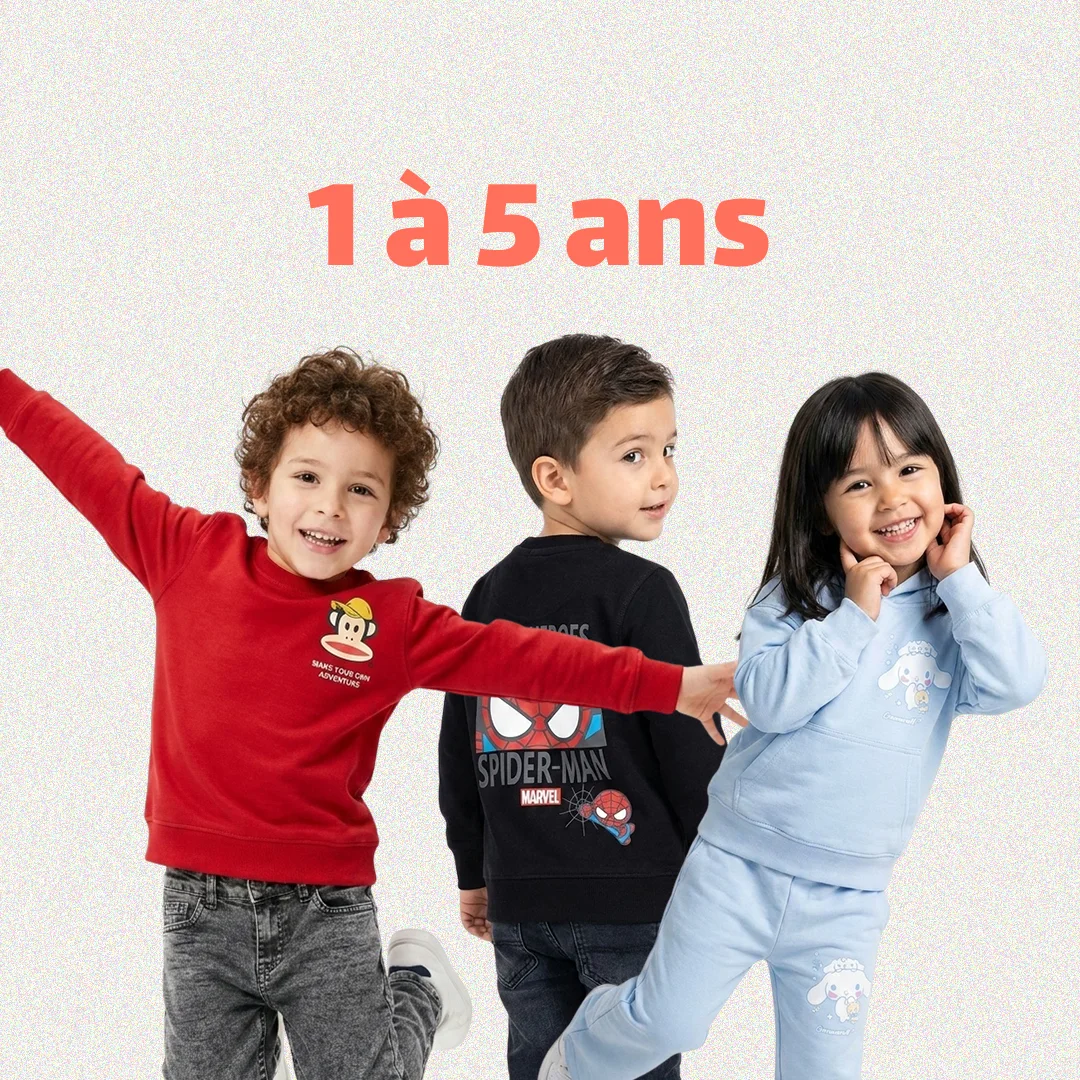 1 à 5 ans