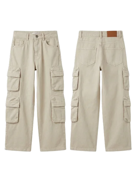 Pantalon Cargo Multi-Poches pour Garçon