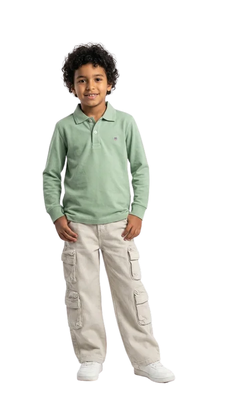 Polo Classique Manches Longues Enfant