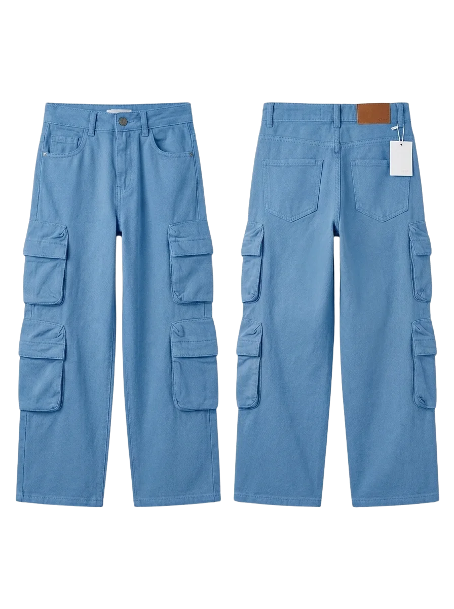Pantalon Cargo Multi-Poches pour Garçon