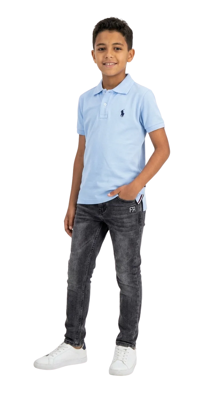 Polo Garçon Manches Courtes