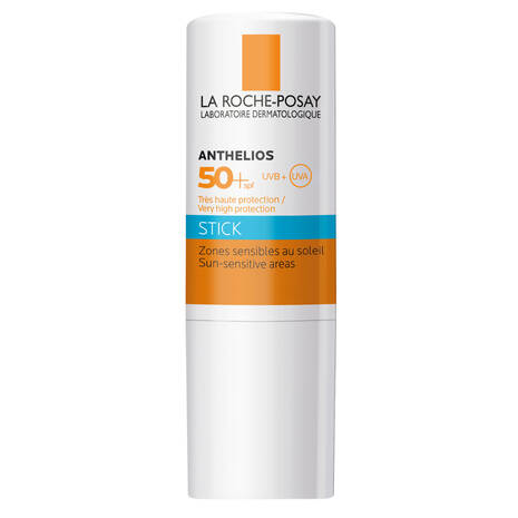 Anthelios Crème Solaire En Stick Zones Sensibles Visage SPF50+ Sans Parfum