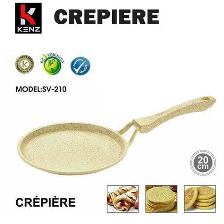 مقلاة جرانيت  كريب غير لاصقة 20 سم