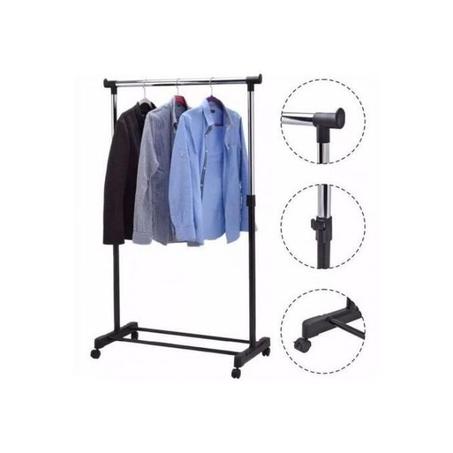 علاقة ملابس مع رف للأحذية