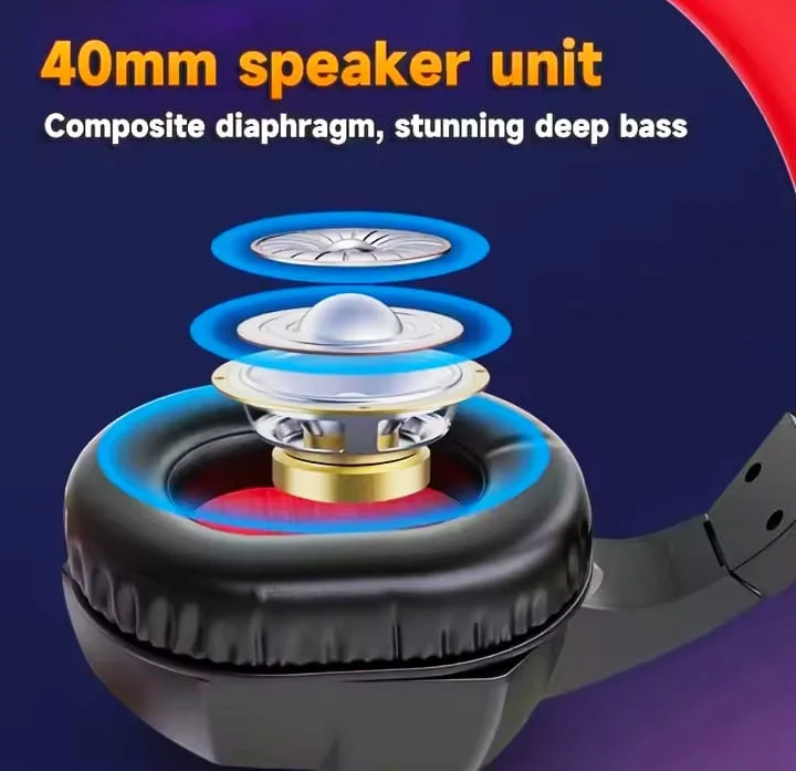 سماعة رأس احترافية  للالعاب سلكية A66