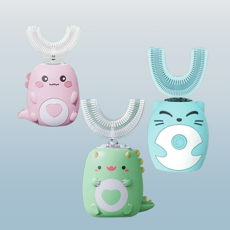 فرشاة أسنان كهربائية بالموجات الصوتية الأطفال| مقاومة للماء