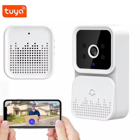 جرس ذكي بالواي فاي للحماية