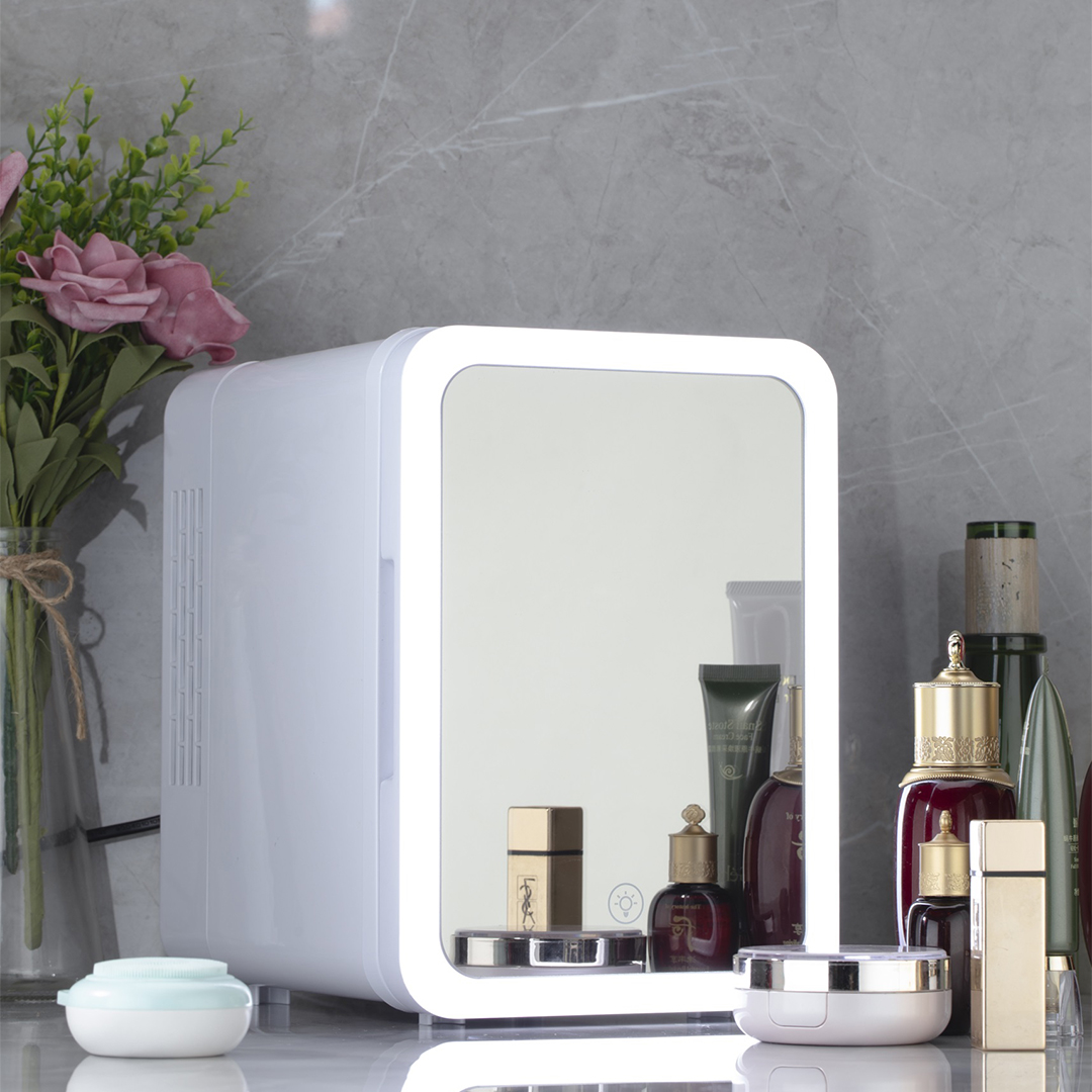 12 Litre, Portable Fridge,LED Mirror Noise Reduction Tec -ثلاجه محمولة 12 لتر