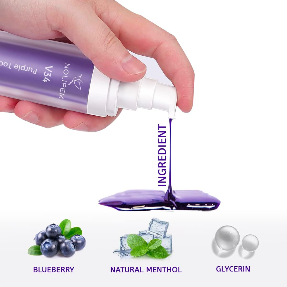 • جيل تبييض وتنظيف الاسنان السحري