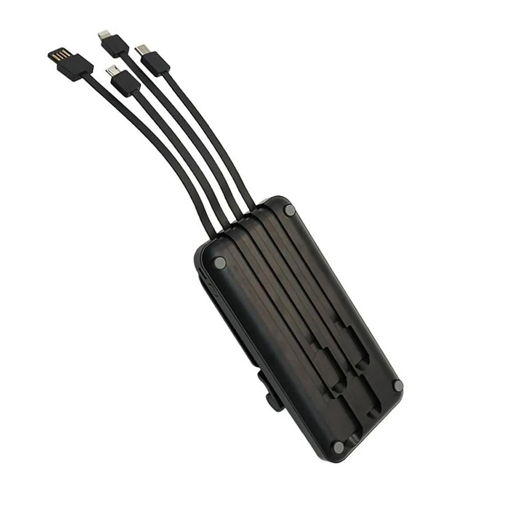 Power Bank For all  باور بنك متعدد المخارج مع حامل هاتف