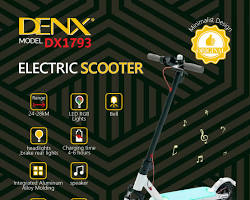 • سكوتر كهربائي DENX - DX1793 ضمان عام