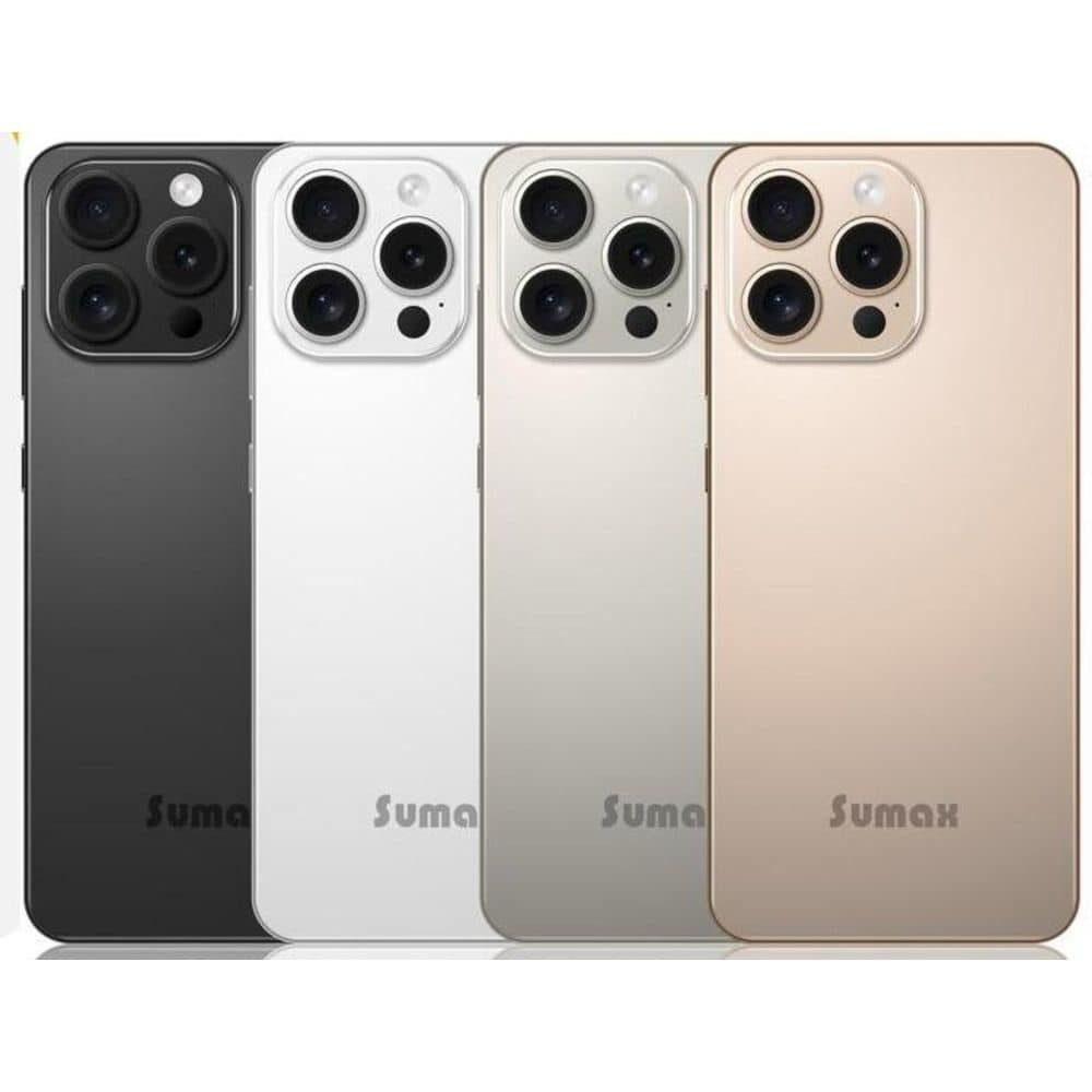 هاتف SU Max 16 شبيه الايفون 5G ضمان 6 شهور - أسود