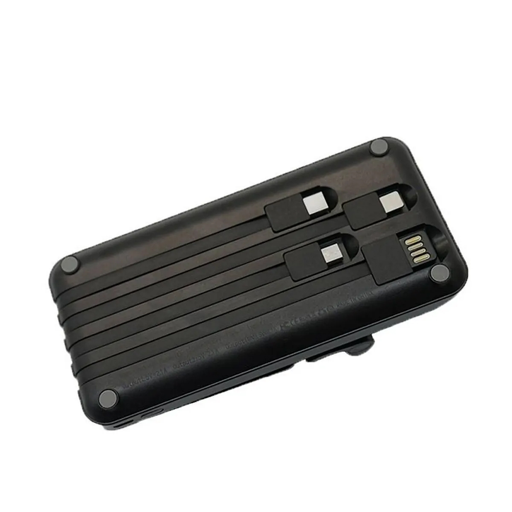 Power Bank For all  باور بنك متعدد المخارج مع حامل هاتف