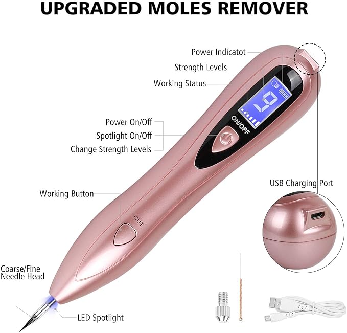 • آلة قلم ليزر لإزالة البقع الداكنة