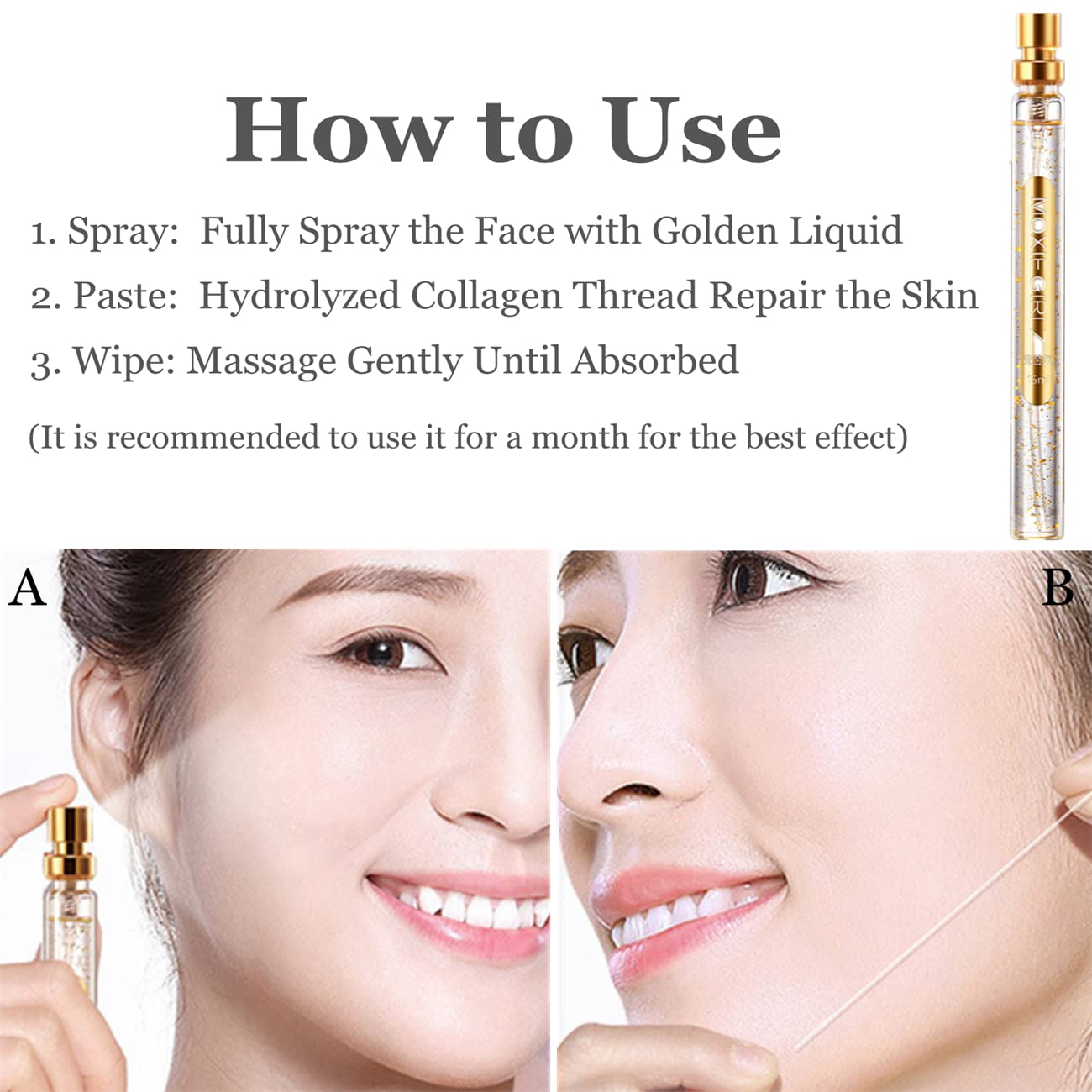 • خيوط الكولاجين الذهبي