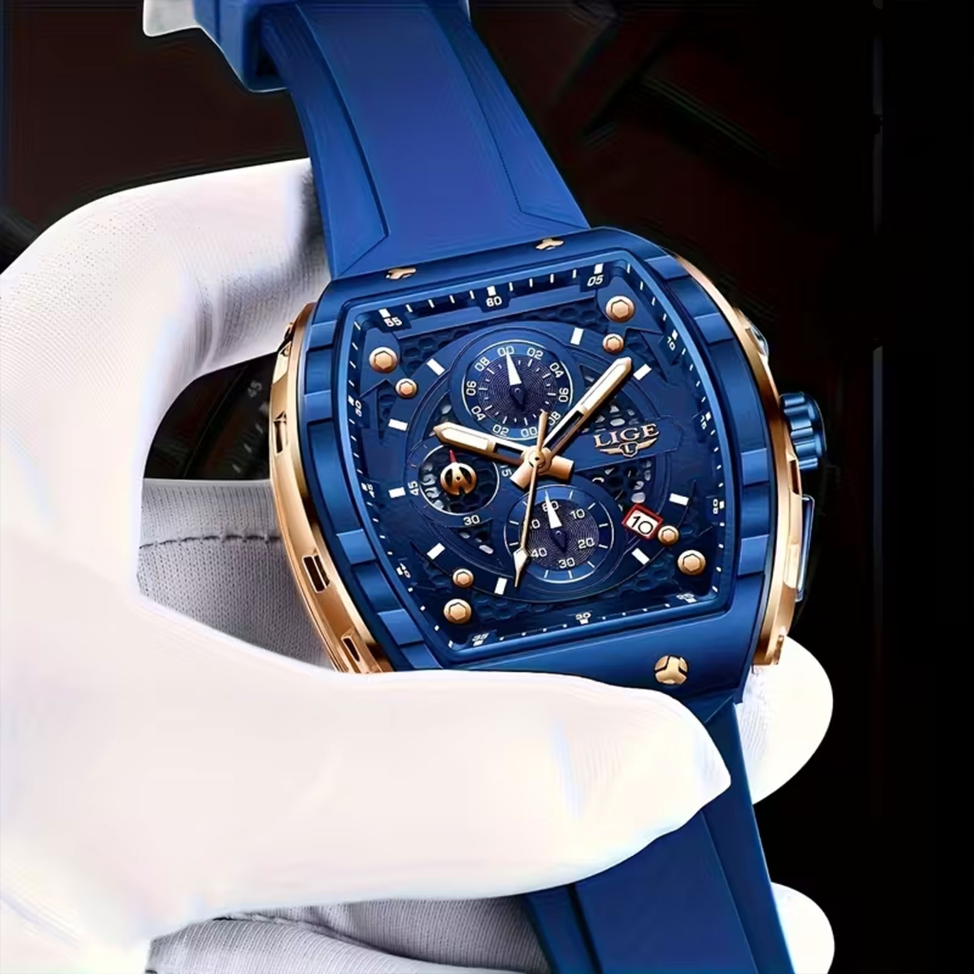 ساعة LIGE عالية الجودة