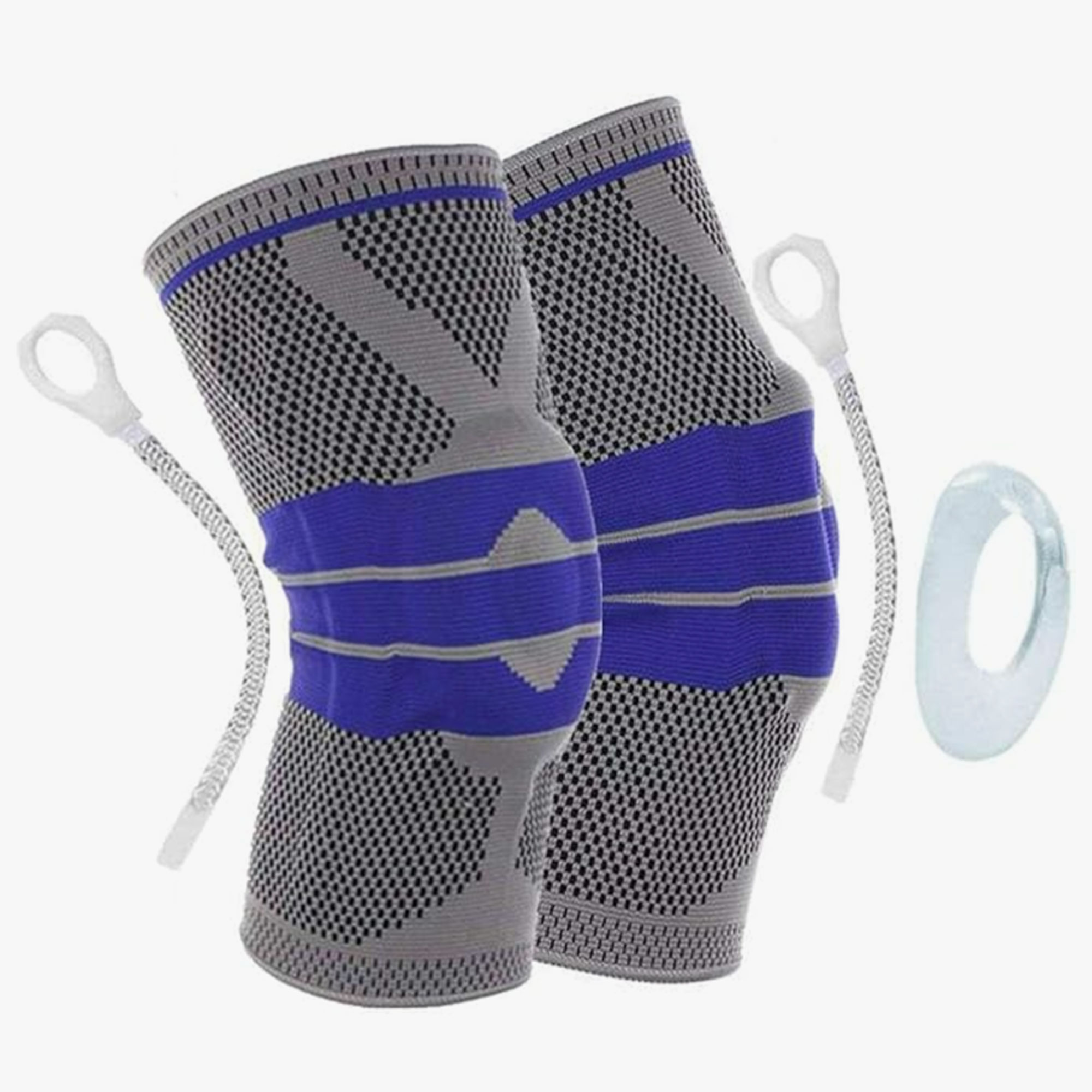 مشد للركبة + مشد داعم للكاحل