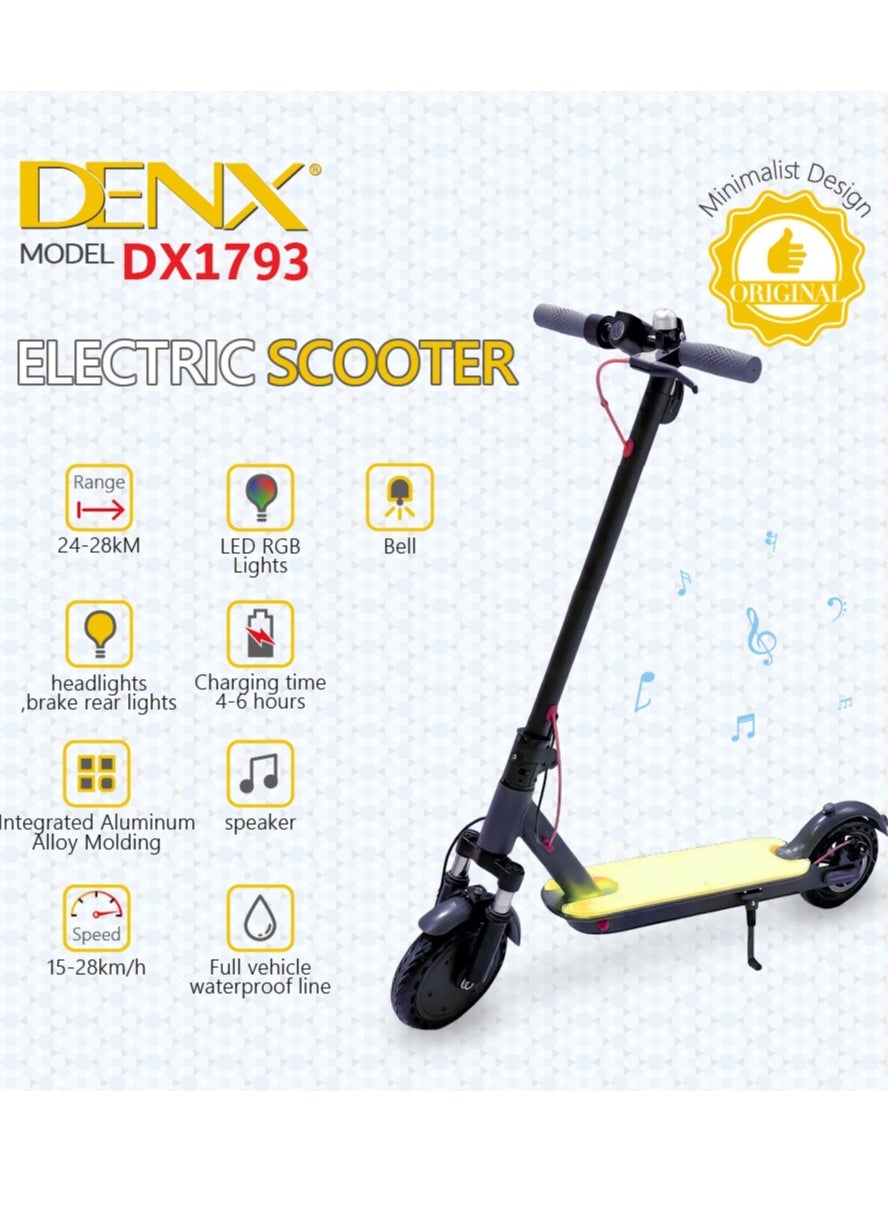 • سكوتر كهربائي DENX - DX1793 ضمان عام